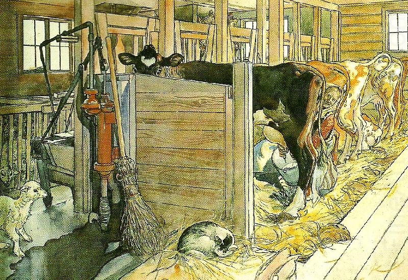 ladugarden, Carl Larsson